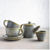 Moda Porcelain Chic Coffee/Tea Cup 200ml (6 Pack)