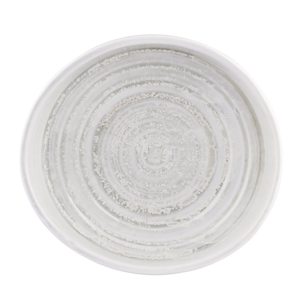 Moda Porcelain Willow Organic Bowl/Plate - 250x235mm (6 Pack) Moda Porcelain Willow Organic Bowl/Plate - 250x235mm (6 Pack)