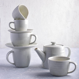 Moda Porcelain Willow Coffee/Tea Cup 200ml (6 Pack)