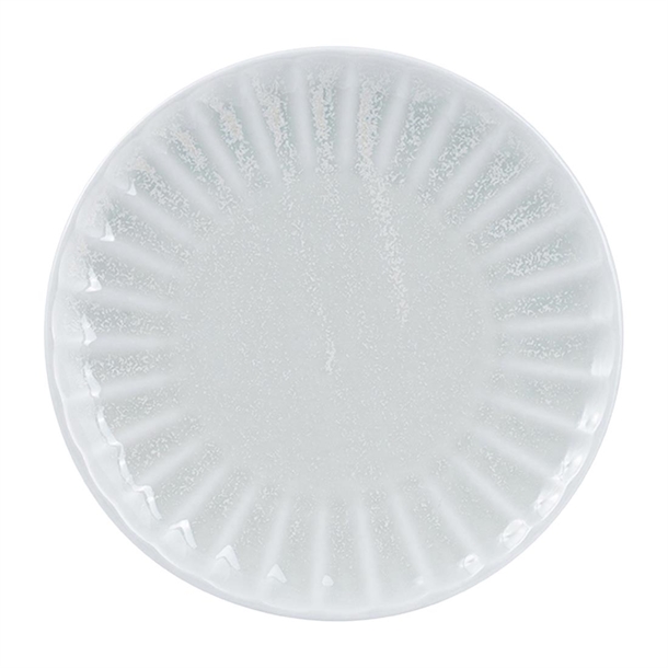Moda Porcelain Willow Scalloped Round Plate 205mm (6 Pack) Moda Porcelain Willow Scalloped Round Plate 205mm (6 Pack)