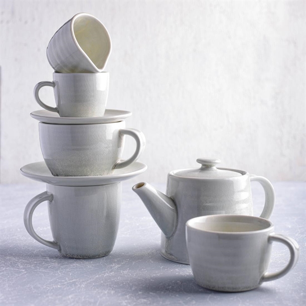Moda Porcelain Willow Coffee/Tea Cup 280ml (6 Pack)