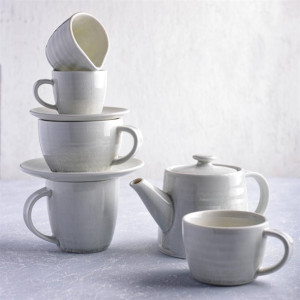 Moda Porcelain Willow Teapot with Infuser 380ml (6 Pack)