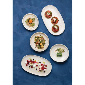 Moda Porcelain Willow Round Plate - 290mm (6 Pack)