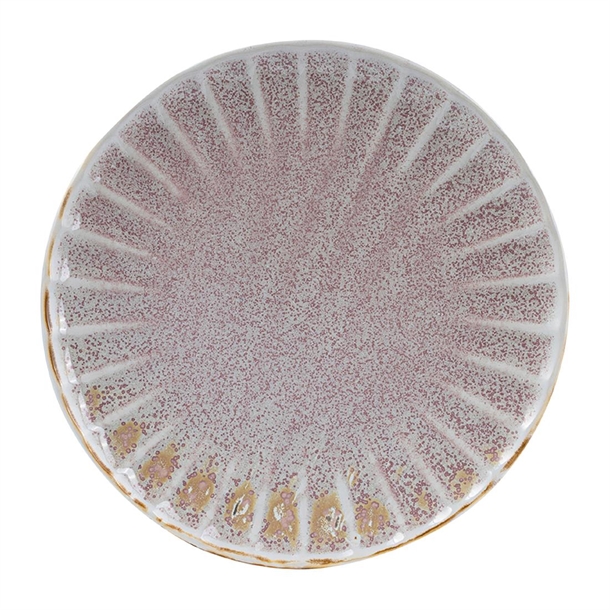 Moda Porcelain Icon Scalloped Round Plate 260mm (4 Pack)