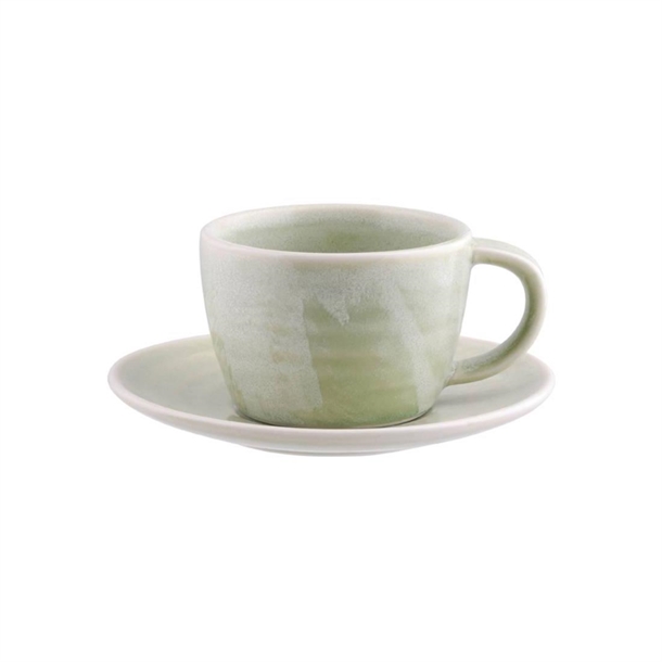 Moda Porcelain Lush Coffee/Tea Cup 200ml (6 Pack) - B2B