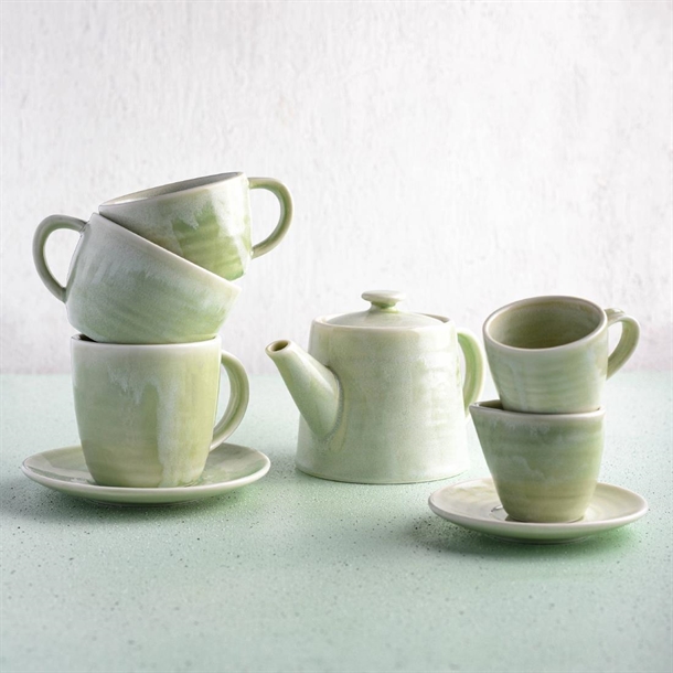 Moda Porcelain Lush Coffee/Tea Cup 280ml (6 Pack) Moda Porcelain Lush Coffee/Tea Cup 280ml (6 Pack)