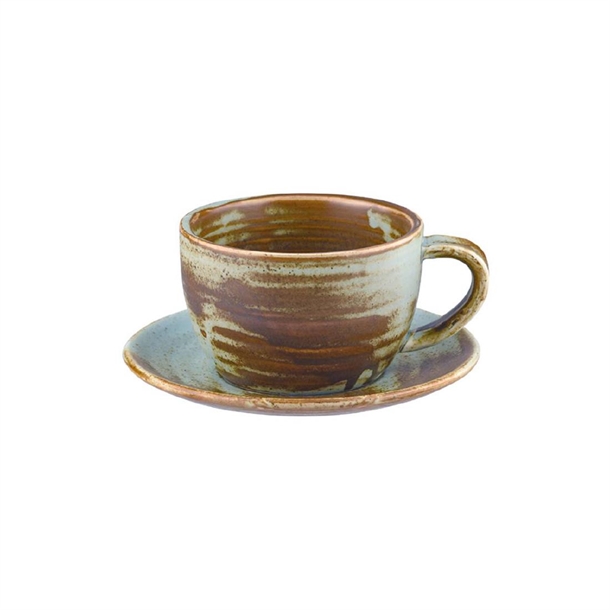 Moda Porcelain Nourish Saucer for Coffee/Tea Cup 145mm (12 Pack)