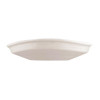 Moda Porcelain Snow Organic Bowl/Plate - 205x190mm (6 Pack)