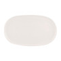 Moda Porcelain Snow Oval Coupe Plate - 405x240mm (3 Pack)