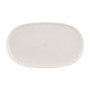Moda Porcelain Snow Oval Coupe Plate - 305x180mm (Box 6)