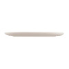 Moda Porcelain Snow Oval Coupe Plate - 305x180mm (Box 6)