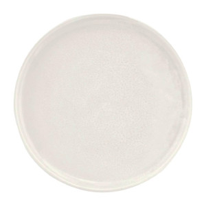 Moda Porcelain Snow Round Plate - 260mm (4 Pack)