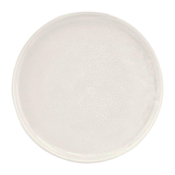Moda Porcelain Snow Round Plate - 260mm (4 Pack) Moda Porcelain Snow Round Plate - 260mm (4 Pack)