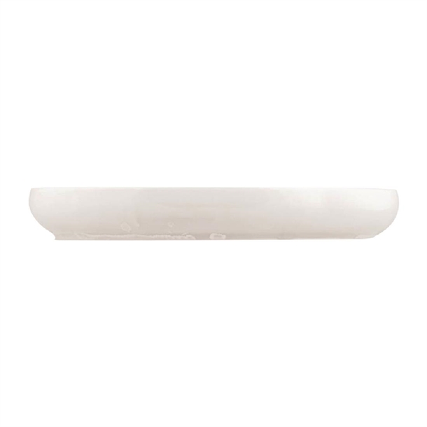 Moda Porcelain Snow Stackable Plate - 260mm (3 Pack)