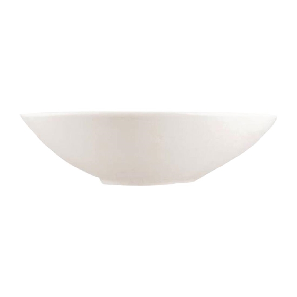 Moda Porcelain Snow Round Bowl - 210mm (6 Pack)