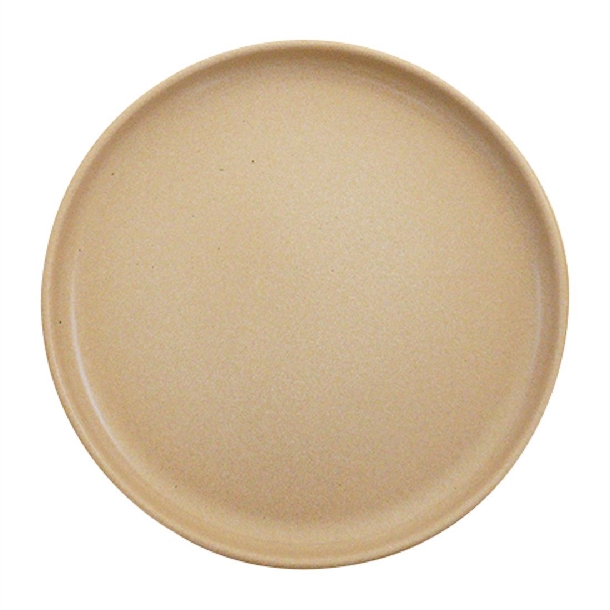Eclipse Uno Round Plates Taupe 175mm (6 Pack)