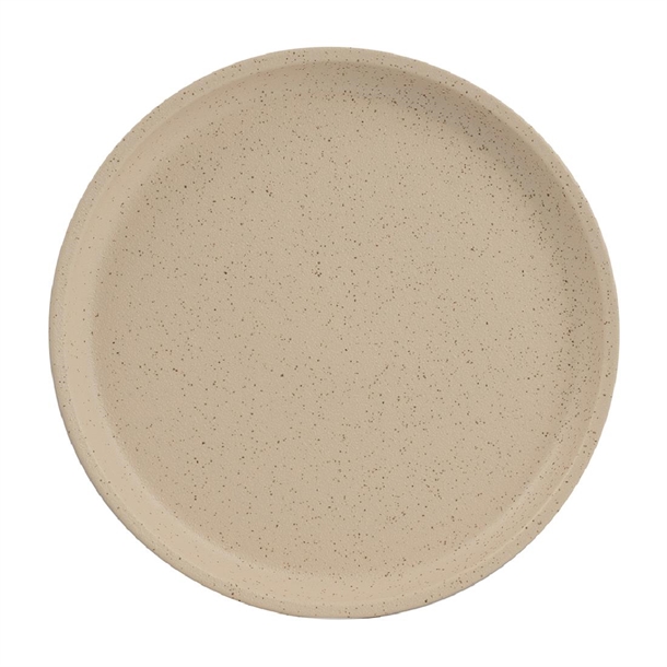 Luzerne Dune Clay Stackable Plate 200mm (6 Pack) Luzerne Dune Clay Stackable Plate 200mm (6 Pack)