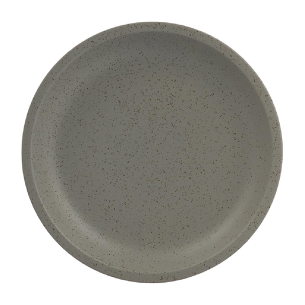 Luzerne Dune Ash Round Plate 173mm (6 Pack) Luzerne Dune Ash Round Plate 173mm (6 Pack)