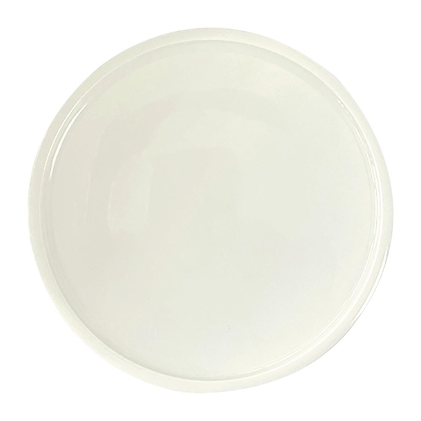Rakstone Ease Flat Coupe Plates Ivory 240mm (12 Pack) Rakstone Ease Flat Coupe Plates Ivory 240mm (12 Pack)