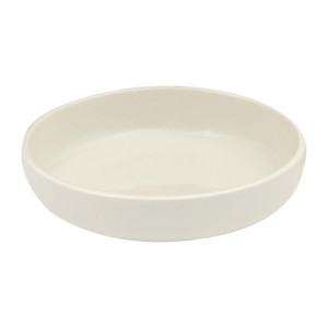 Rakstone Ease Round Deep Plates Ivory 200mm (3 Pack)