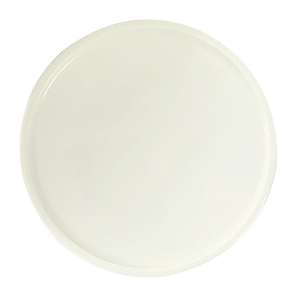 Rakstone Ease Flat Coupe Plates Ivory 280mm (12 Pack)