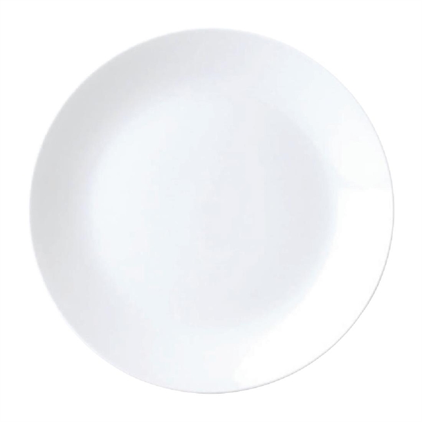 Royal Porcelain Chelsea Round Coupe Plates 235mm (24 Pack)