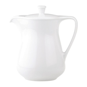 Royal Porcelain Chelsea Flat Lid Coffee Pots 1050ml (6 Pack)