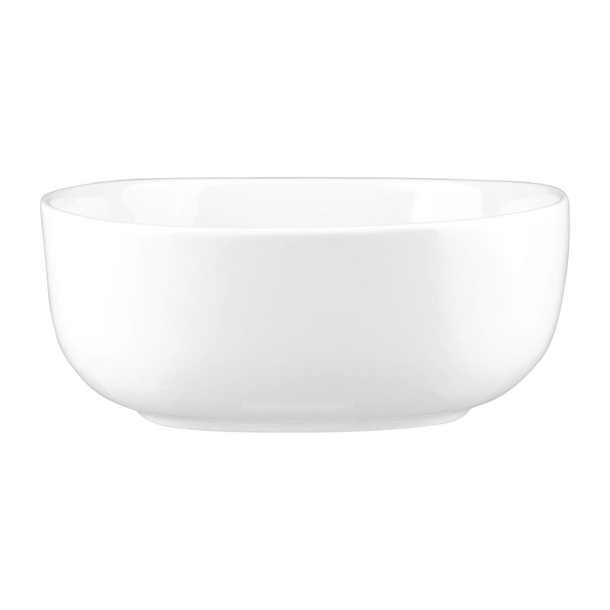 Sango Ora Oval Deep Bowls White 230x200mm (2 Pack) Sango Ora Oval Deep Bowls White 230x200mm (2 Pack)