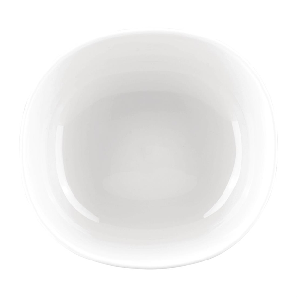 Sango Ora Oval Deep Bowls White 230x200mm (2 Pack) Sango Ora Oval Deep Bowls White 230x200mm (2 Pack)