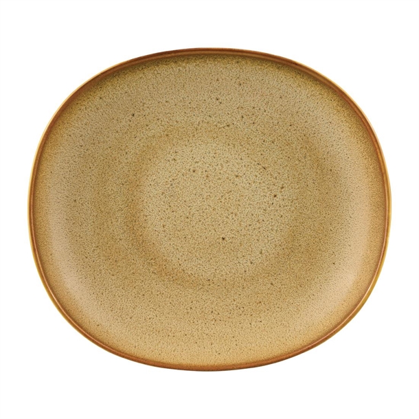 Sango Ora Arica Oval Flat Bowls 260x230mm 1270ml (6 Pack)