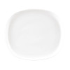 Sango Ora Oval Couple Plates White 230x200mm (6 Pack)