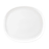 Sango Ora Oval Couple Plates White 335x295mm (4 Pack)