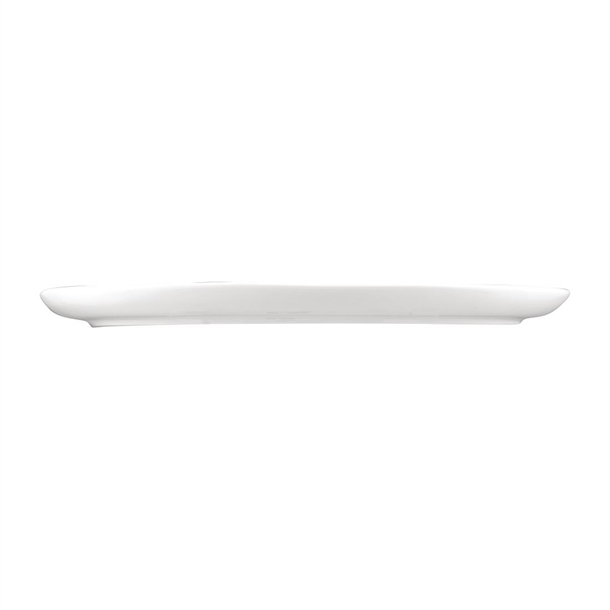 Sango Ora Oval Couple Plates White 335x295mm (4 Pack)