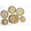 Sango Ora Arica Oval Couple Plates 230x200mm (6 Pack)