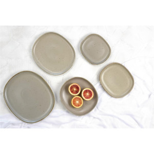 Sango Ora Avola Oval Couple Plates 335x295mm (4 Pack)