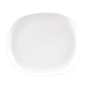 Sango Ora Oval Coupe Plates White 170x150mm (6 Pack)
