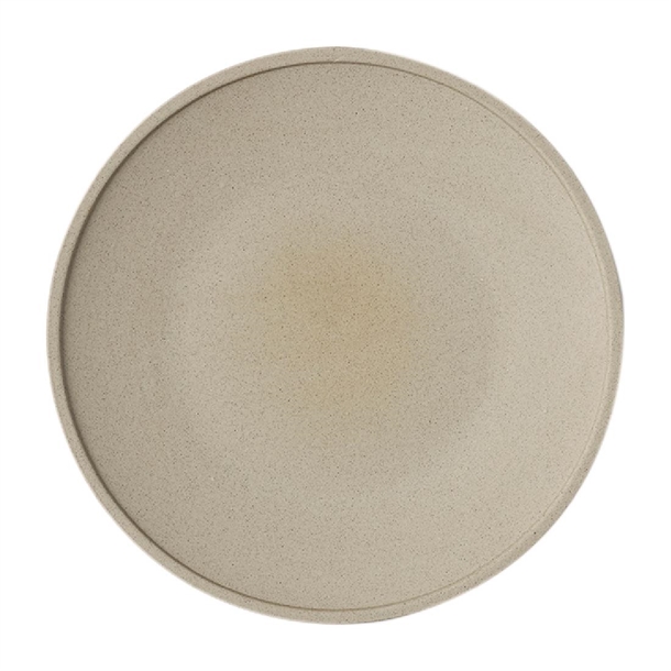 Tablekraft Soho Round Plates Stone 285mm (4 Pack) - B2B Tablekraft Soho Round Plates Stone 285mm (4 Pack) - B2B