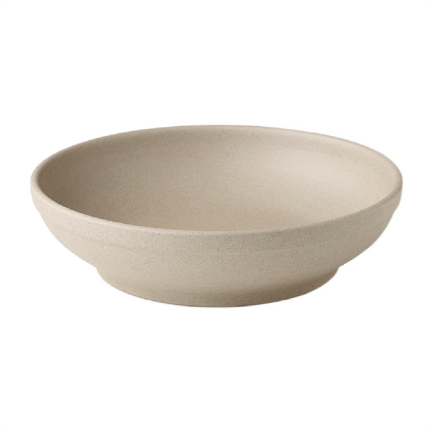 Tablekraft Soho Flared Round Bowls Stone 230mm (4 Pack) - B2B Tablekraft Soho Flared Round Bowls Stone 230mm (4 Pack) - B2B