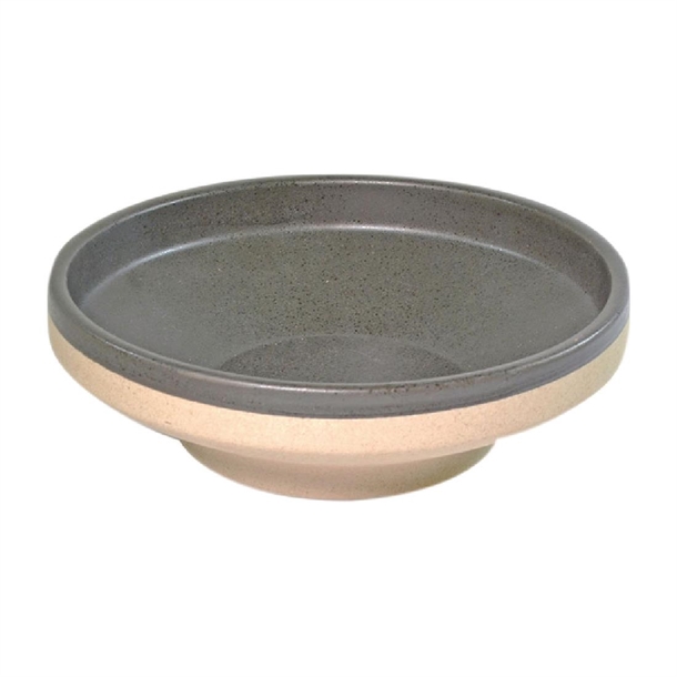 Tablekraft Soho Footed Round Bowls Speckle Black 153mm (6 Pack) Tablekraft Soho Footed Round Bowls Speckle Black 153mm (6 Pack)