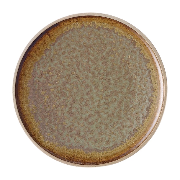 Tablekraft Soho Round Plates Burnt Sienna 255mm (4 Pack)