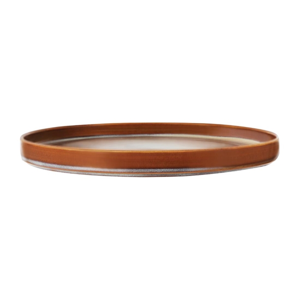 Tablekraft Urban Loft Round Platters Auburn 310mm (2 Pack)