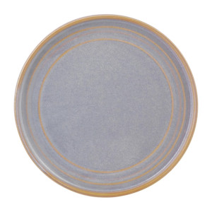 Tablekraft Urban Loft Round Plates Azure Blue 225mm (4 Pack)