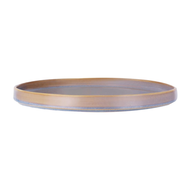 Tablekraft Urban Loft Round Platters Azure Blue 310mm (2 Pack)