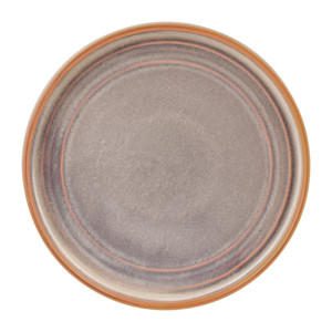 Tablekraft Urban Loft Round Plates Auburn 225mm (4 Pack)