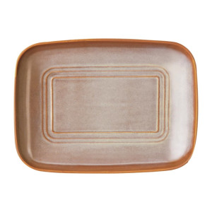 Tablekraft Urban Loft Rectangular Servers Auburn 365mm (2 Pack)