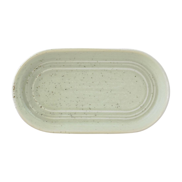 Tablekraft Urban Loft Oval Platters Pistachio 180mm (4 Pack) Tablekraft Urban Loft Oval Platters Pistachio 180mm (4 Pack)