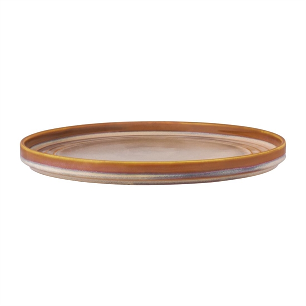 Tablekraft Urban Loft Round Plates Auburn 275mm (3 Pack)
