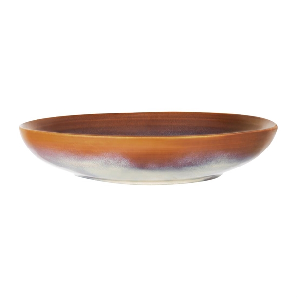 Tablekraft Urban Loft Round Serving Bowls Auburn 270mm (8 Pack)