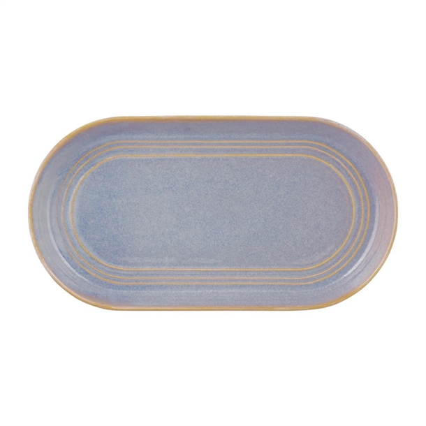 Tablekraft Urban Loft Oval Platters Azure Blue 305mm (3 Pack) Tablekraft Urban Loft Oval Platters Azure Blue 305mm (3 Pack)
