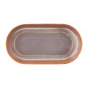 Tablekraft Urban Loft Oval Platters Auburn 305mm (3 Pack)
